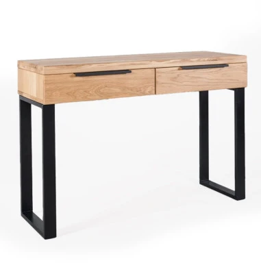 HUGO R 120cm Ąžuolinė konsolė : Apdaila - Be apdailos