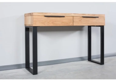 HUGO R 120cm Ąžuolinė konsolė : Apdaila - Be apdailos