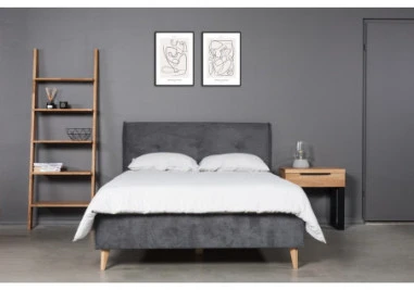 HUGO R 60cm Ąžuolinė spintelė : Apdaila - Be apdailos