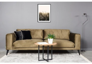 LOFT Ø50 ąžuolinis apvalus žurnalinis staliukas : Apdaila - Be apdailos, Aukštis - 47cm