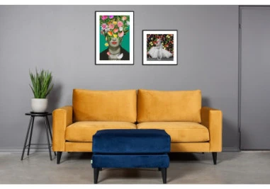 LOFT Juodas pusbario (60cm) taburetė