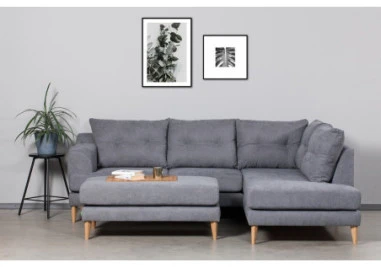 LOFT Juodas pusbario (60cm) taburetė