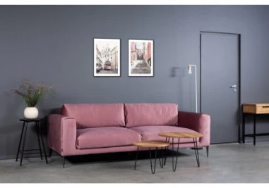 LOFT Juodas pusbario (65cm) taburetė