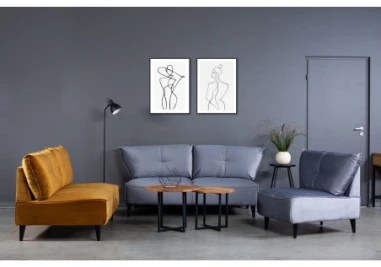 LOFT Juodas pusbario (65cm) taburetė