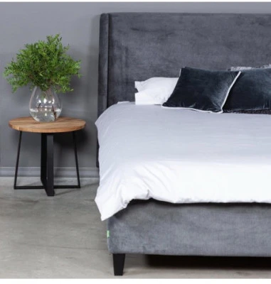LOFT R Ø50 ąžuolinis apvalus žurnalinis staliukas : Apdaila - Aliejuota bespalviu linų sėmenų aliejumi, Aukštis - 44cm