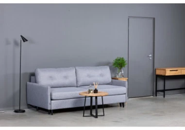 LOFT R Ø50 ąžuolinis apvalus žurnalinis staliukas : Apdaila - Aliejuota bespalviu linų sėmenų aliejumi, Aukštis - 44cm