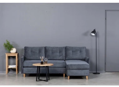 LOFT R Ø50 ąžuolinis apvalus žurnalinis staliukas : Apdaila - Aliejuota bespalviu linų sėmenų aliejumi, Aukštis - 44cm