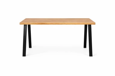 MATERA 160x100 ąžuolinis stalas : Apdaila - Be apdailos
