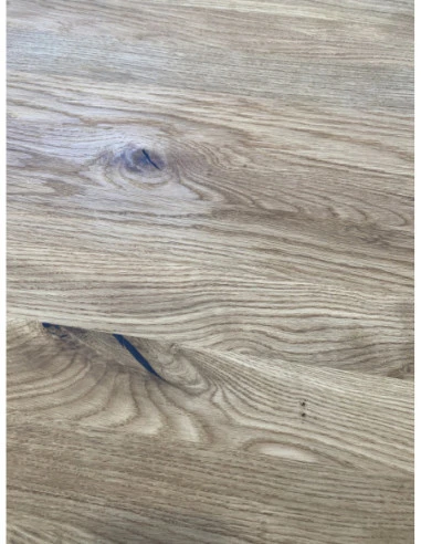 MODERNA OVAL 160x100 ąžuolinis stalas : Apdaila - Aliejuota bespalviu linų sėmenų aliejumi
