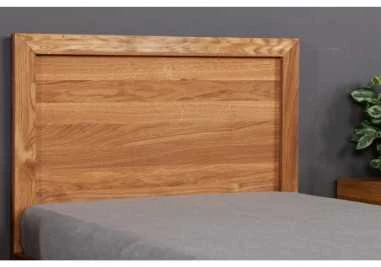 OAKY 90 Ąžuolinė Lova : Apdaila - Aliejuota bespalviu linų sėmenų aliejumi, Čiužinio dydis - 90x200cm, Kojos - Ąžuolinės, alyvuotos lovoms