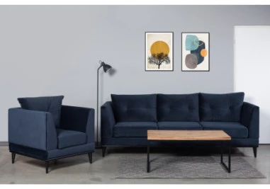 SELECT 110X60 ąžuolinis žurnalinis staliukas juodos kojos : Apdaila - Be apdailos, Stalviršio briauna - 2+2 cm