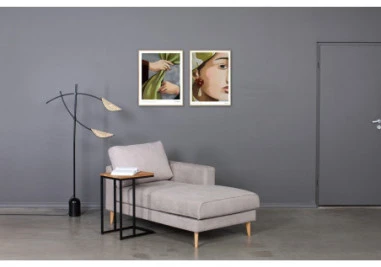 SELECT ąžuolinis 35x45x65 šoninis staliukas : Apdaila - Aliejuota bespalviu linų sėmenų aliejumi
