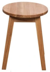STOOL ąžuolinė taburetė : Apdaila - Be apdailos
