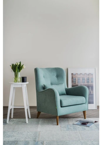STOOL Baltas ąžuolinė baro (69cm) taburetė