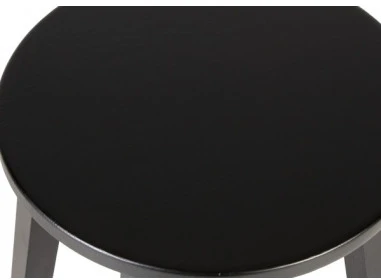 STOOL Juodas ąžuolinė taburetė