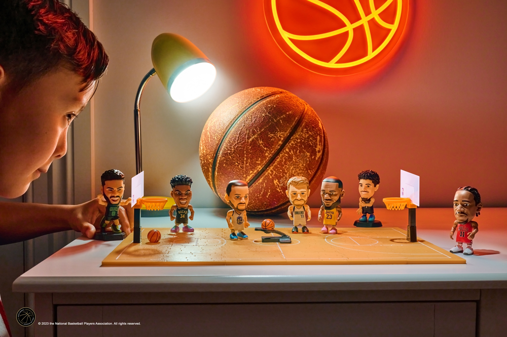 5 SURPRISE miniatiūrų rinkinys NBA Ballers, 1 serija, 77490GQ9