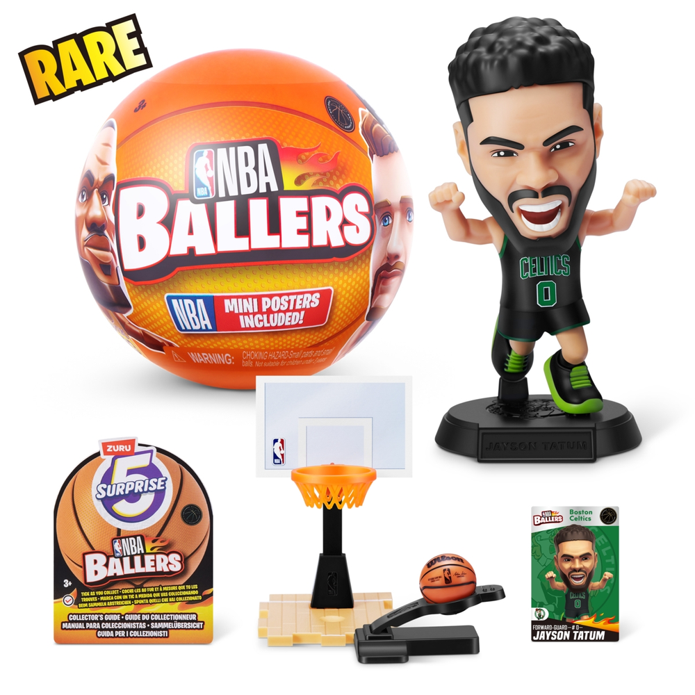 5 SURPRISE miniatiūrų rinkinys NBA Ballers, 1 serija, 77490GQ9