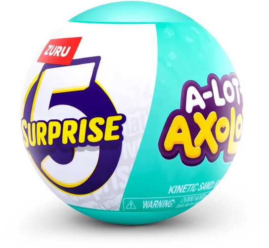 5Surprise SURPRISE mini figūrėlė kapsulėje Aksolotlis, 1 serija, asort., 77623GQ1