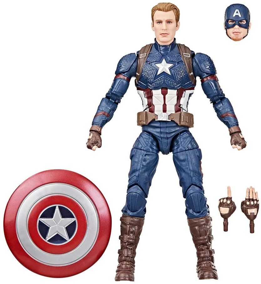 Avengers MARVEL LEGENDŲ SERIJA figūrėlė Kapitonas Amerika, G06075L0