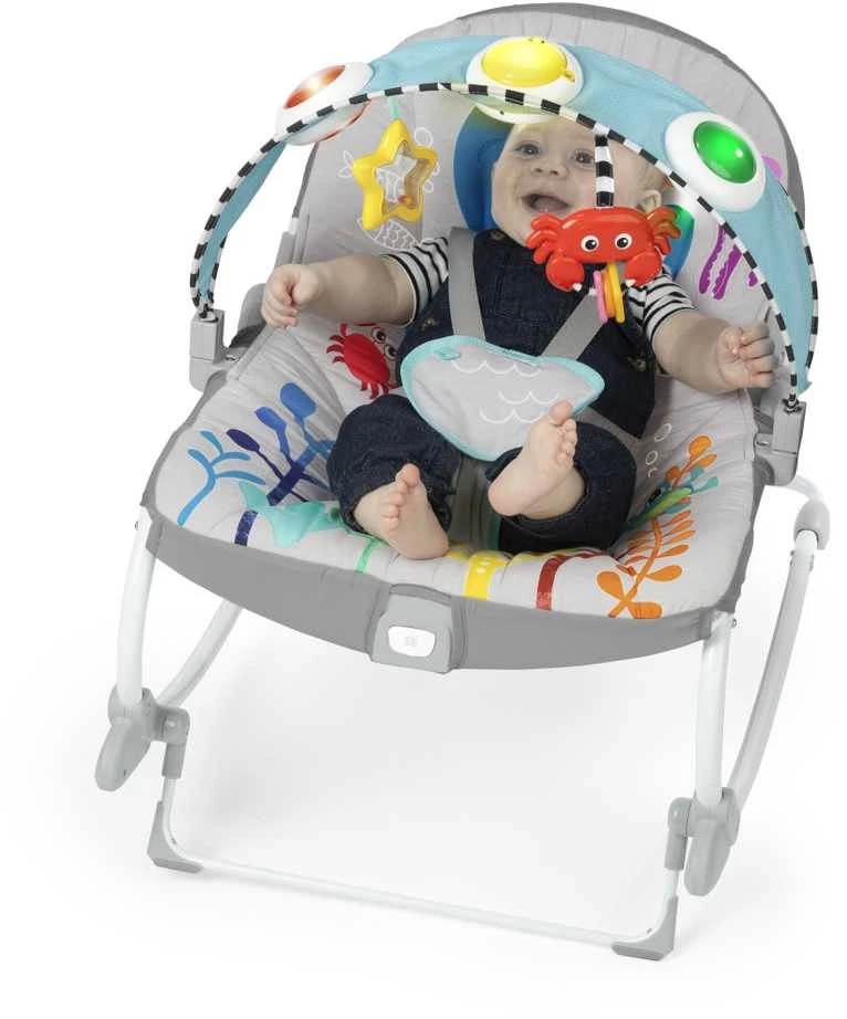 BABY EINSTEIN grojantis gultukas-sūpynės KICK TO IT Opus 0 - 30 mėn., MULTICOLORED, 16787