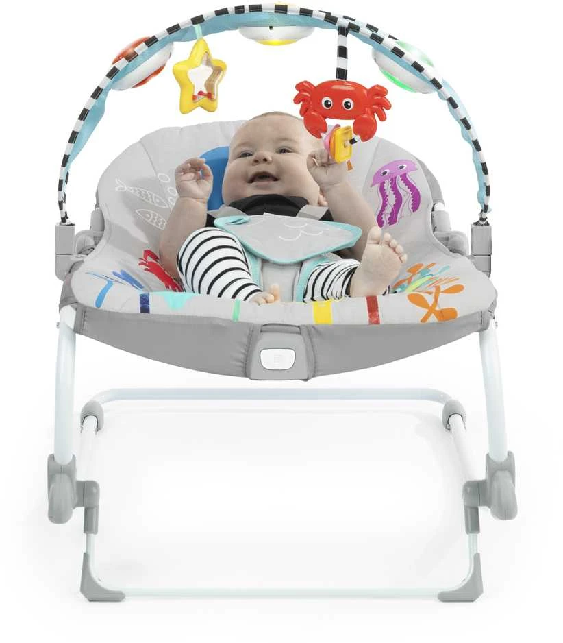 BABY EINSTEIN grojantis gultukas-sūpynės KICK TO IT Opus 0 - 30 mėn., MULTICOLORED, 16787
