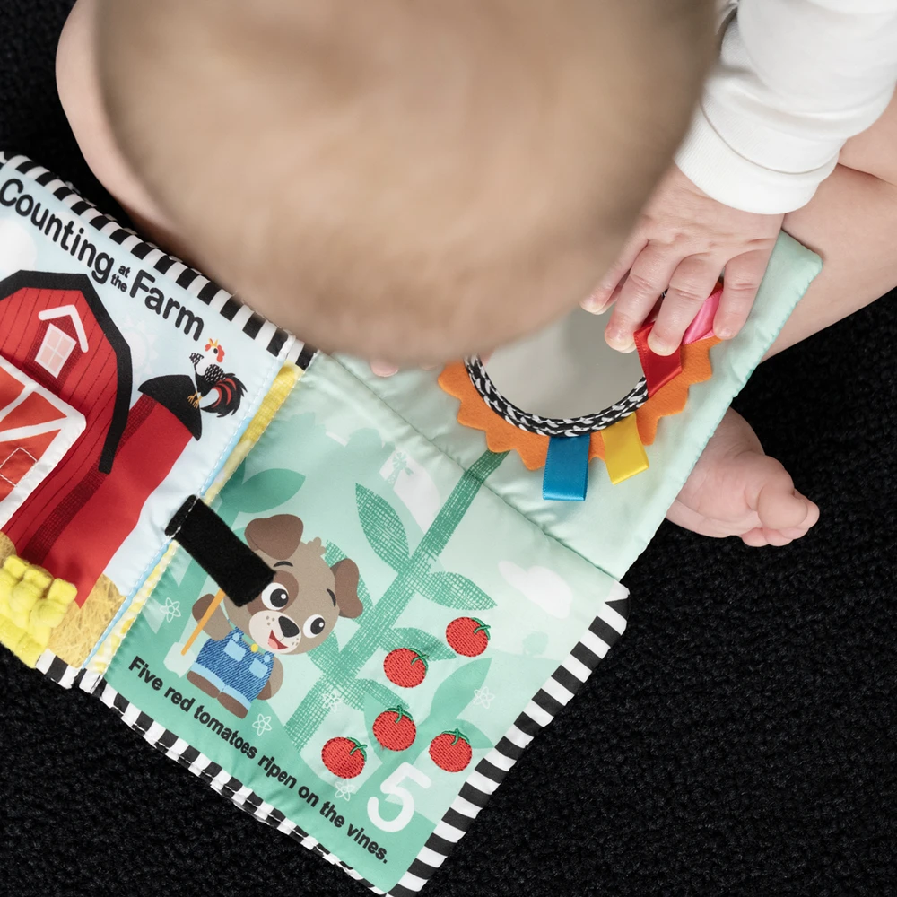 KNYGA BABY EINSTEIN minkšta veiklos knygelė, 17303