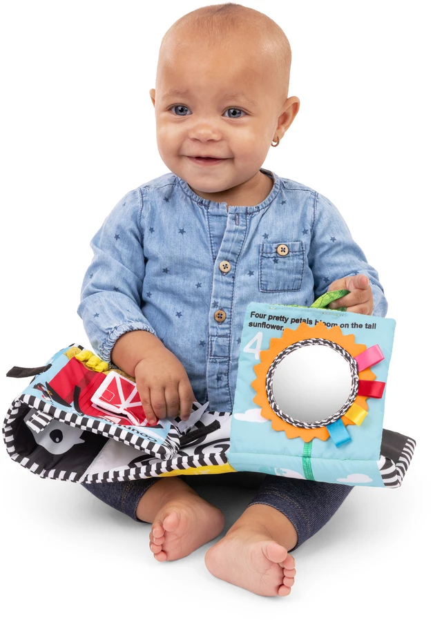 KNYGA BABY EINSTEIN minkšta veiklos knygelė, 17303