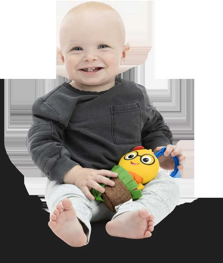 BABY EINSTEIN pakabinamas barškutis Cal-A-Puller Pull & Shake Toy, 16887