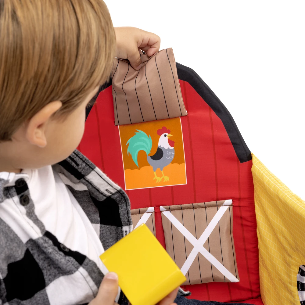 Baby Einstein Mažylis Einšteinas – „Busy Barnyard™“ – augimo su manimi žaidimų aikštelė (BE-17327)