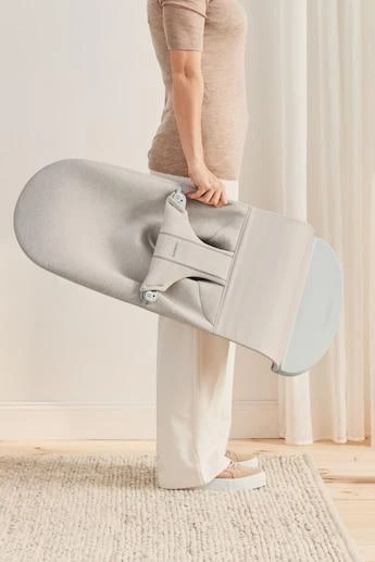 BABYBJORN gultukas BLISS 3D JERSEY, light beige, 006187 (Nemokamas pristatymas)