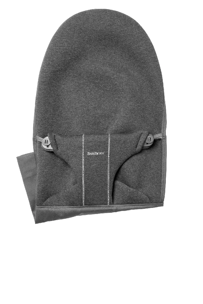 BABYBJORN gultuko audinys BLISS 3D Jersey, charcoal pilkas, 12076 (Nemokamas pristatymas)