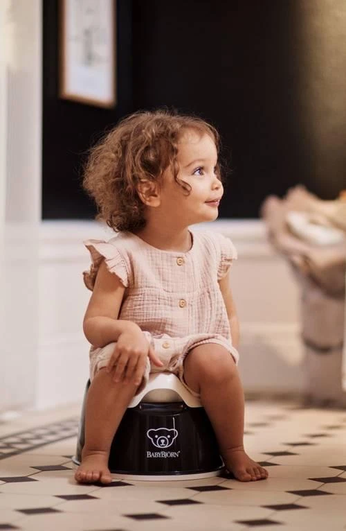 BABYBJORN naktipuodis SMART, Juodas/baltas, 051256