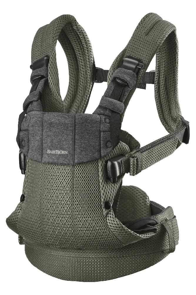 BABYBJORN nešioklė HARMONY 3D Mesh, Dark žalias, 088047