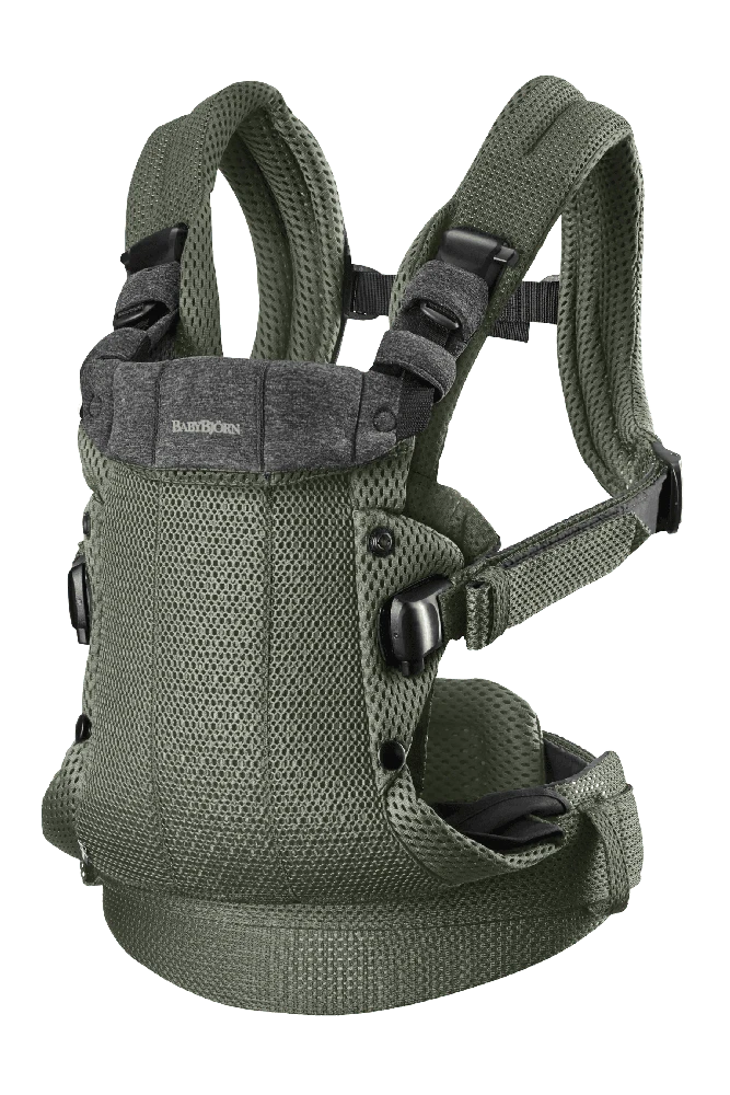 BABYBJORN nešioklė HARMONY 3D Mesh, Dark žalias, 088047
