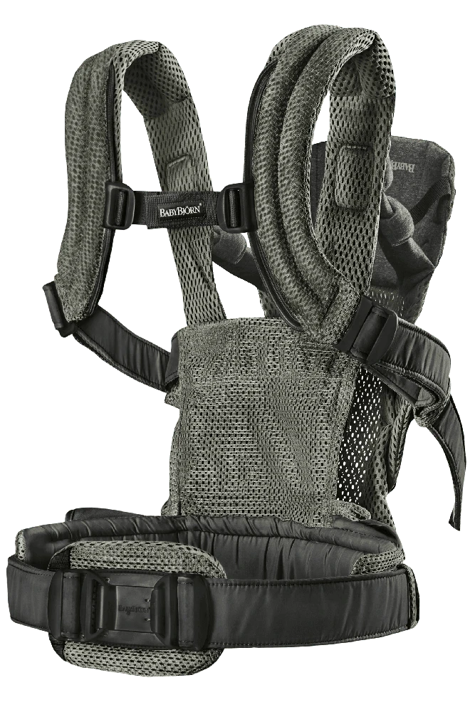 BABYBJORN nešioklė HARMONY 3D Mesh, Dark žalias, 088047