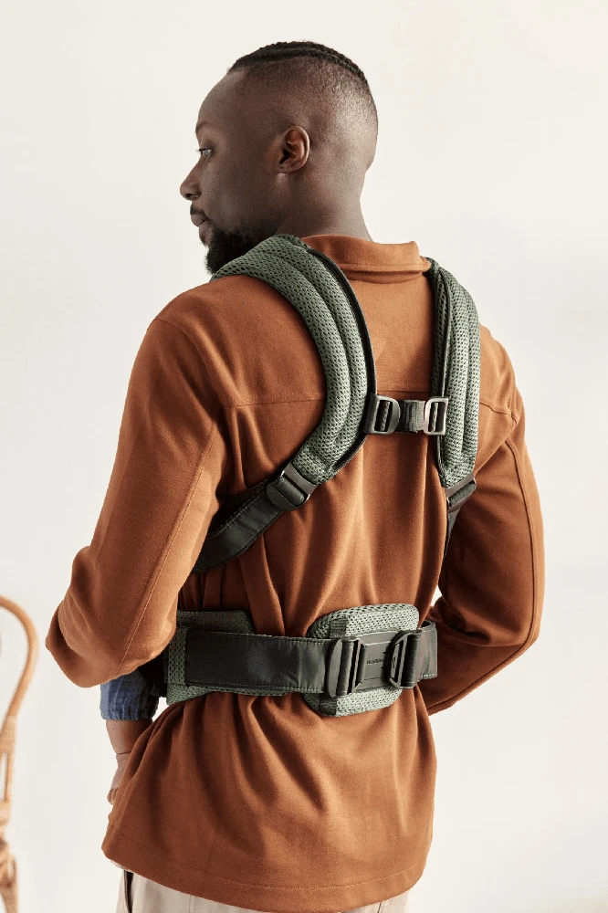 BABYBJORN nešioklė HARMONY 3D Mesh, Dark žalias, 088047