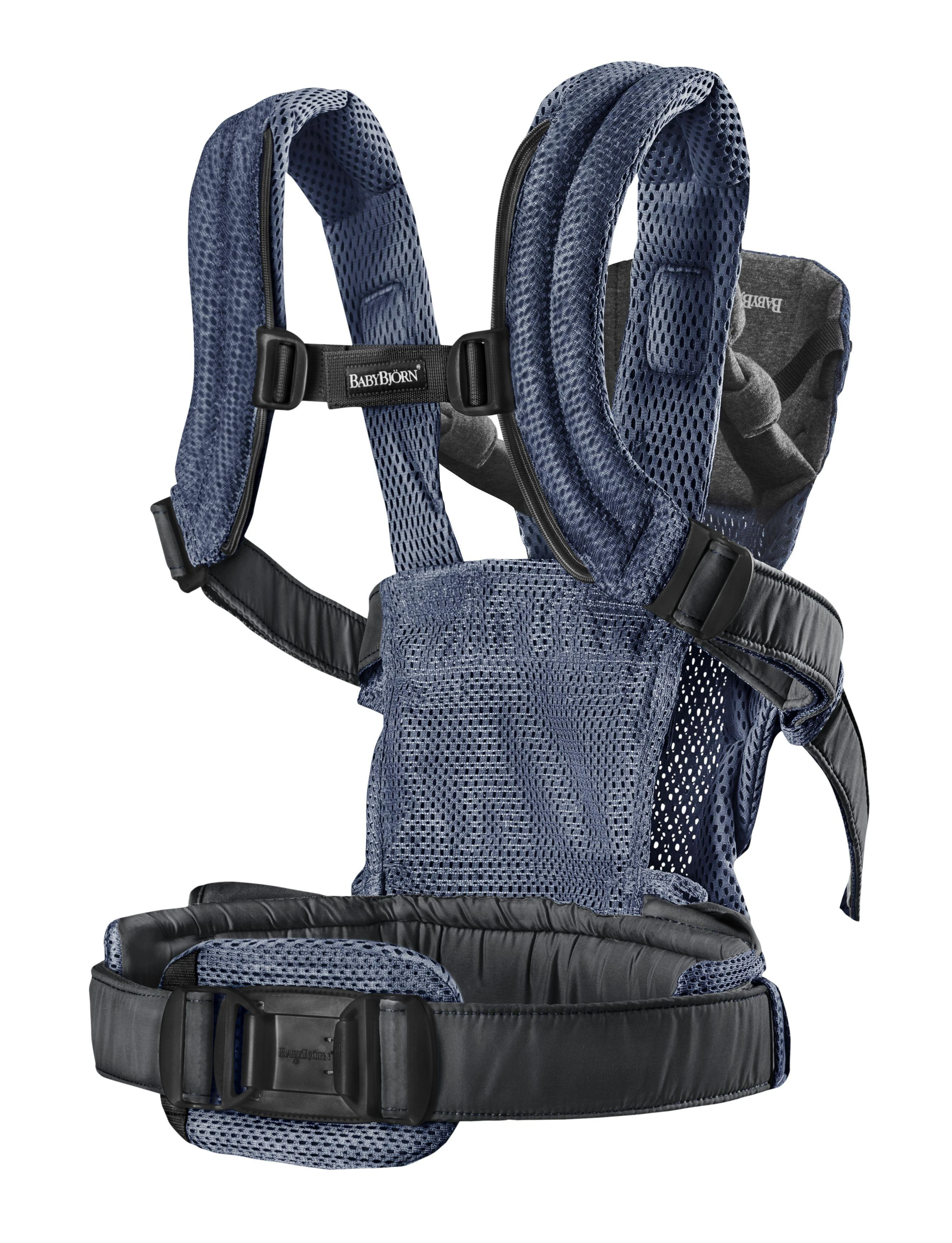BABYBJORN nešioklė HARMONY 3D Mesh, navy mėlynas, 088008