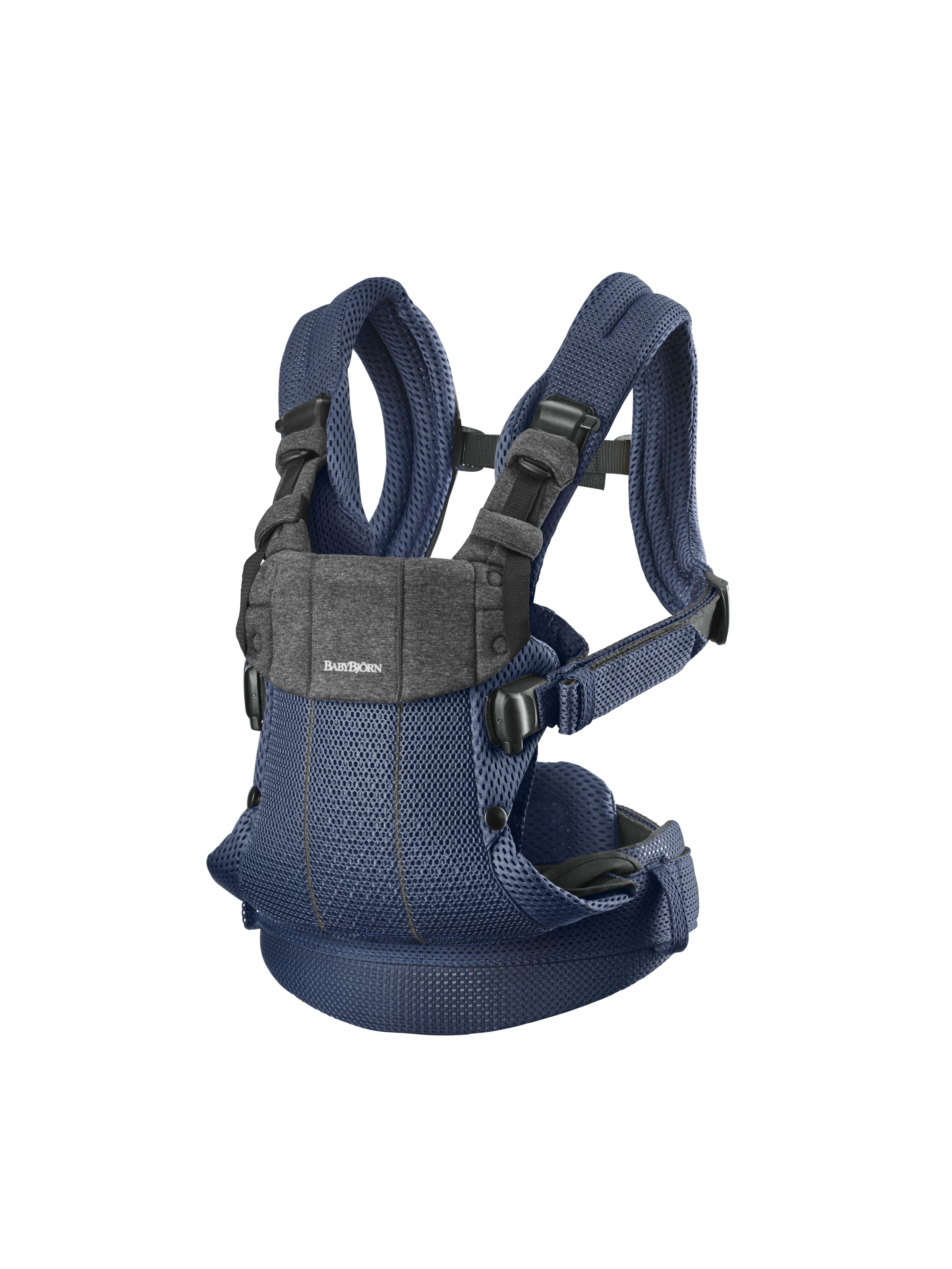 BABYBJORN nešioklė HARMONY 3D Mesh, navy mėlynas, 088008, modelis