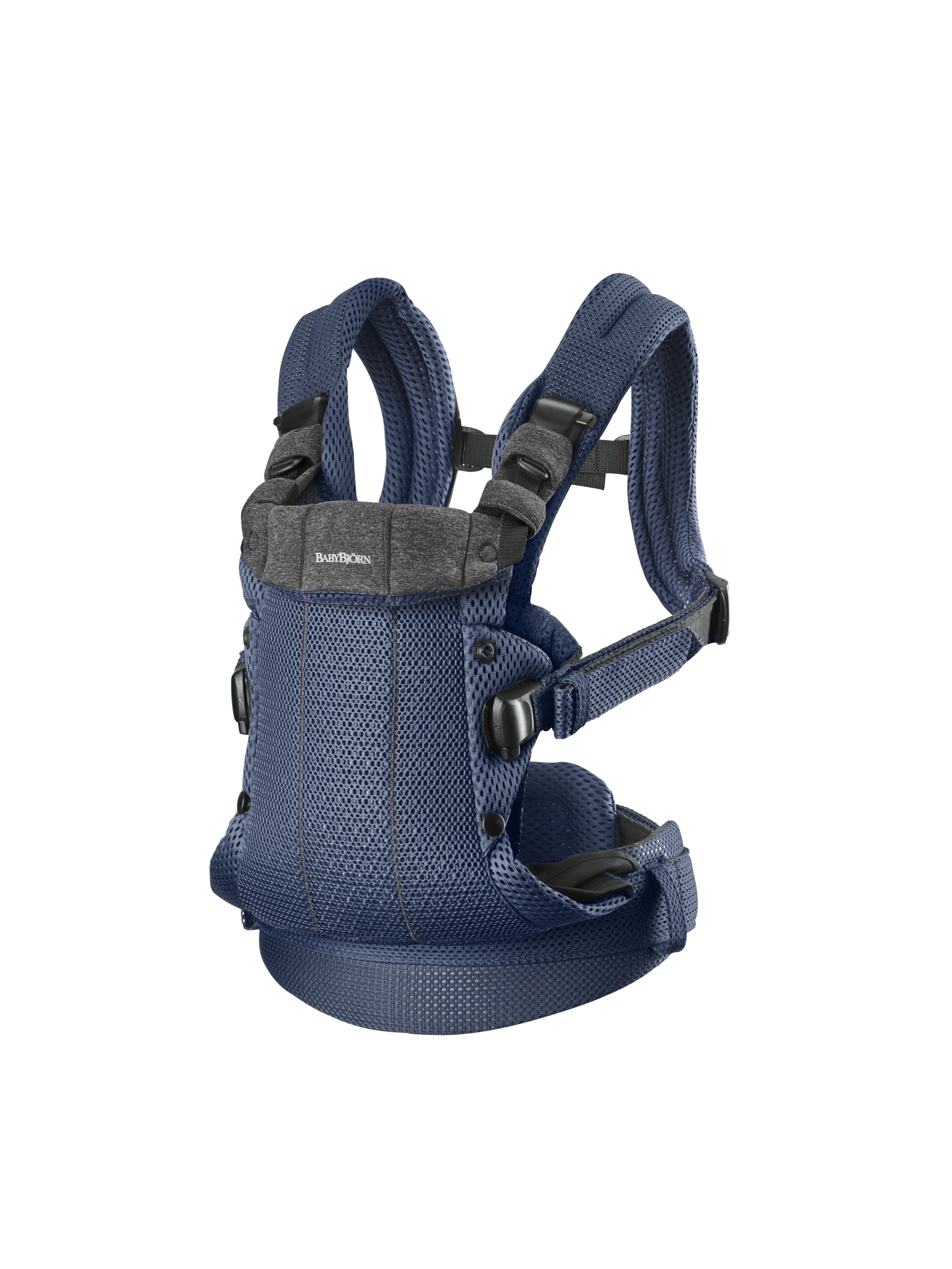 BABYBJORN nešioklė HARMONY 3D Mesh, navy mėlynas, 088008, modelis