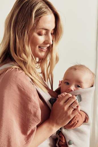 BABYBJORN nešioklė MINI 3D JERSEY, light beige, 021087