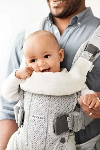 BABYBJORN seilinukas nešioklei, baltas, 030121A