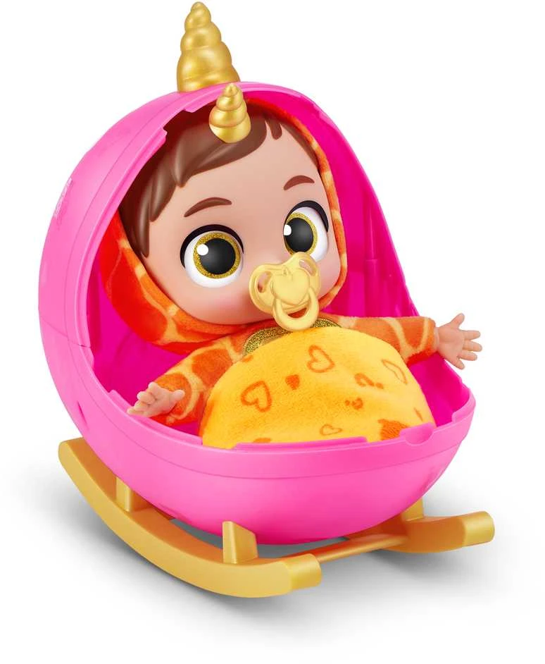 BABYCORNS lėlė su aksesuarais Magical Rainbocorn Babies, 1 serija, asort., 92107