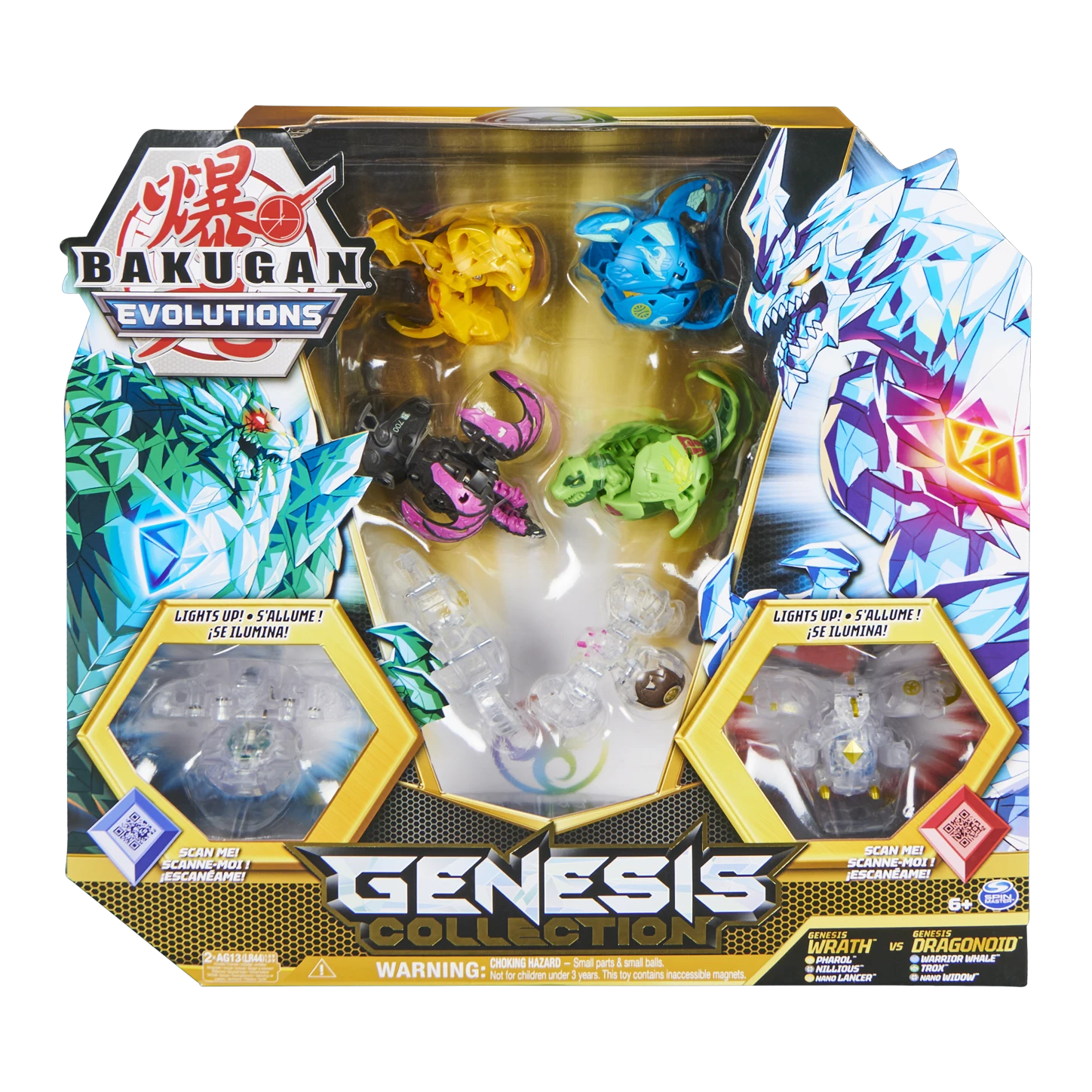 BAKUGAN rinkinys Elemental Clash, Genesis Collection, 6064120