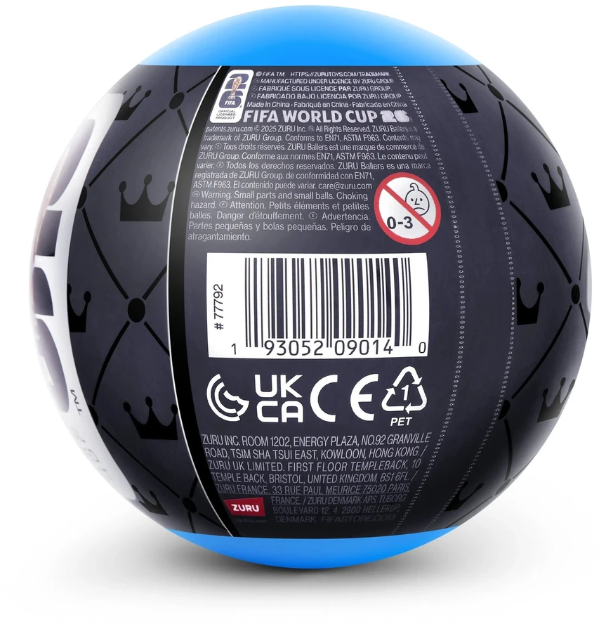 BALLERS figūrėlė Fifa Ballers Global, 1 serija, 77792GQ1, atsitiktinis variantas