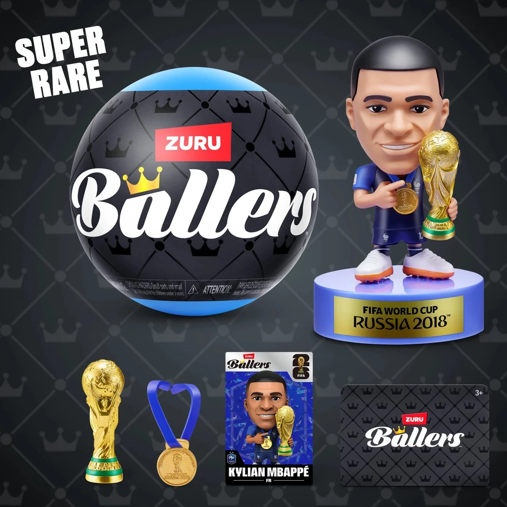 BALLERS figūrėlė Fifa Ballers Global, 1 serija, 77792GQ1, atsitiktinis variantas
