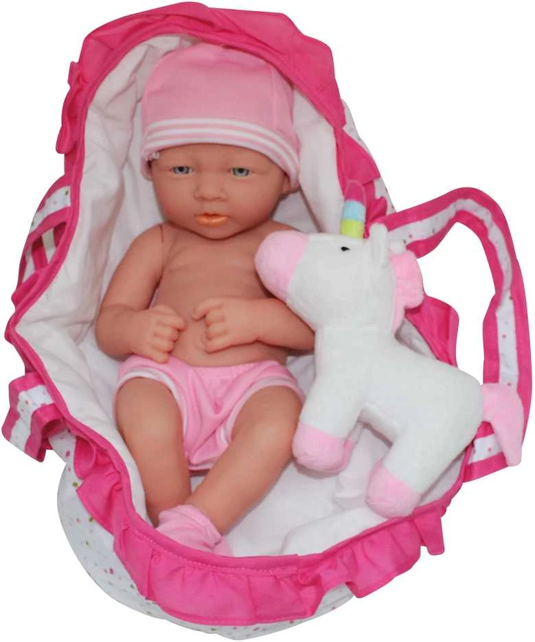 BAMBOLINA lėlė - kūdikis su pliušiniu vienaragiu Unicorn Dreams, 36cm, BD1263