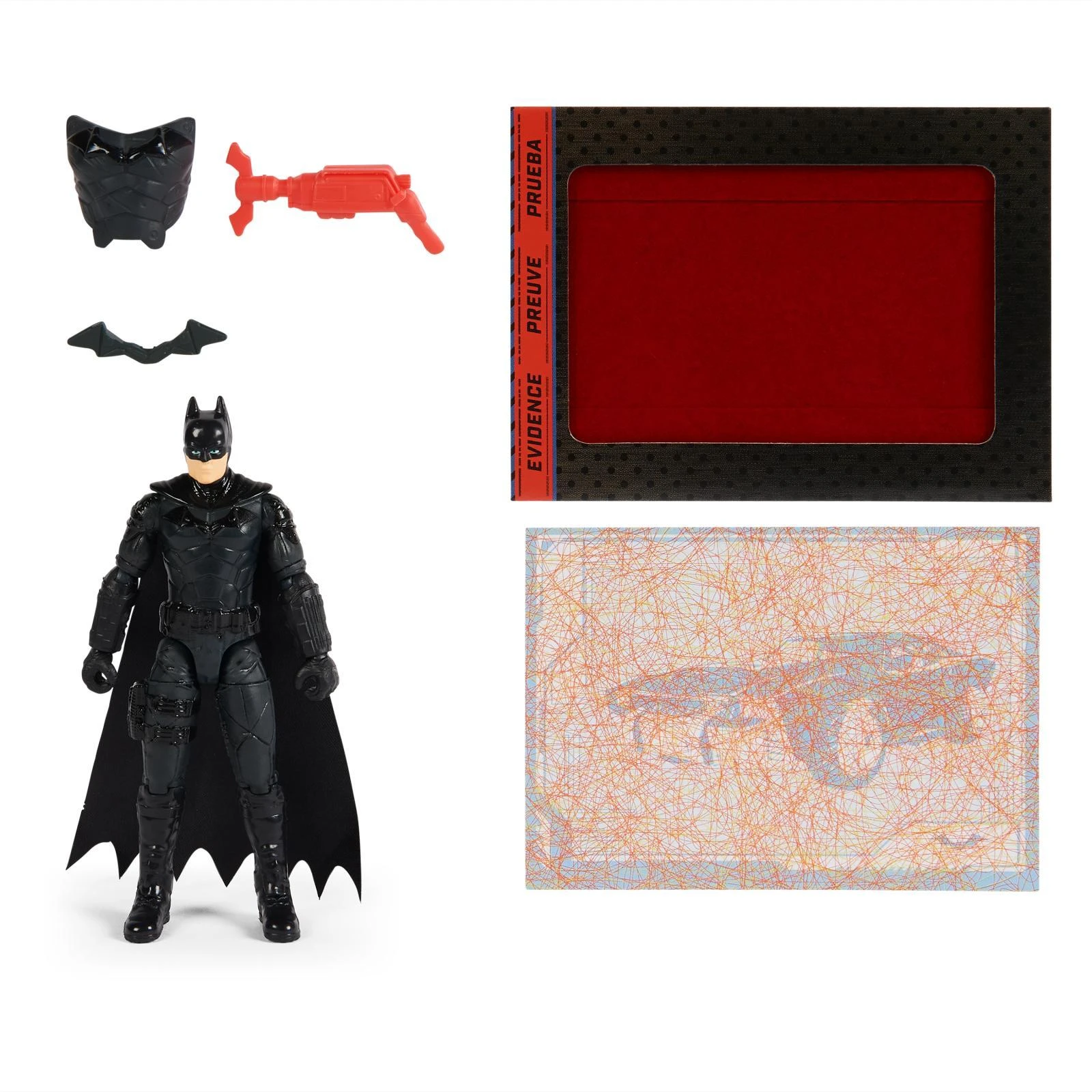 Spin Master BATMAN 4'' figūrėlė su aksesuarais, 6061619
