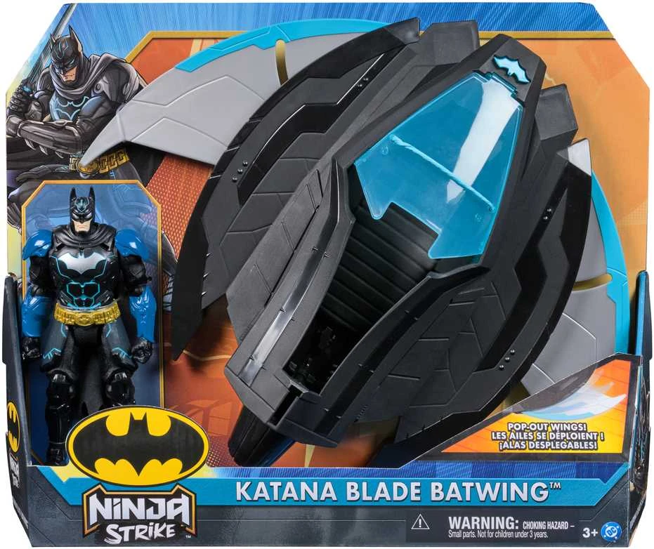 Spin Master BATMAN transporto priemonė su 6' figūrėle Katana Blade Batwing, 6074110