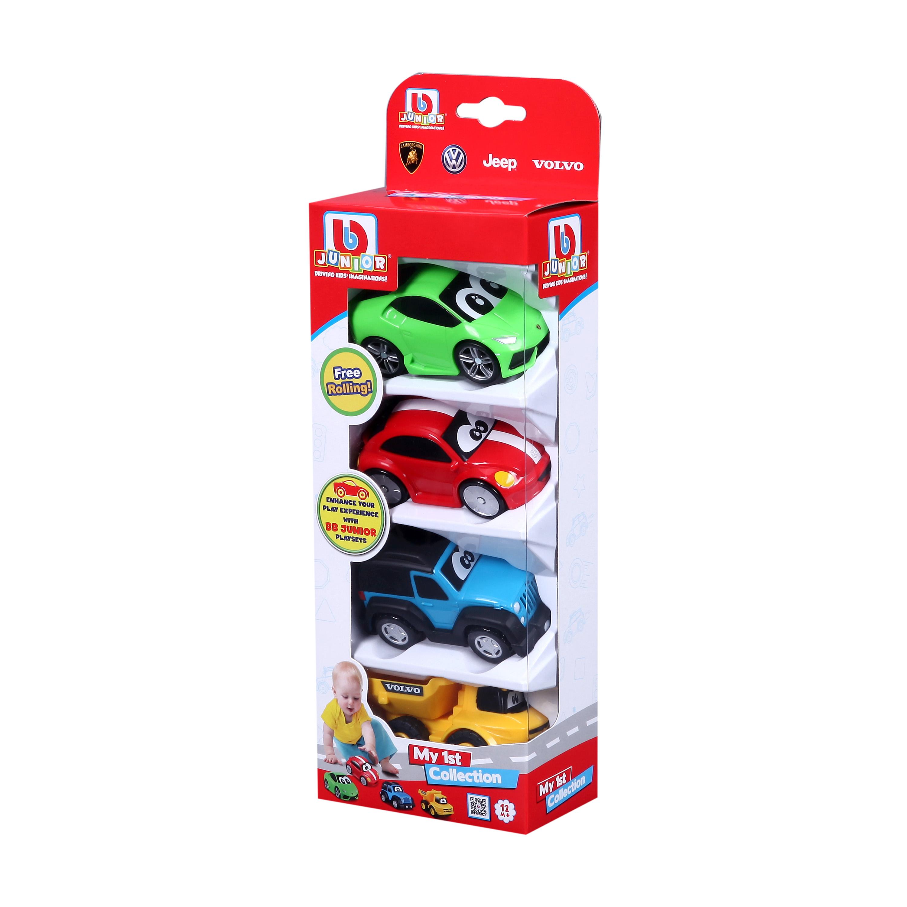 BB JUNIOR automobilių rinkinys Mano 1-oji kolekcija, 4 vnt., 16-85125