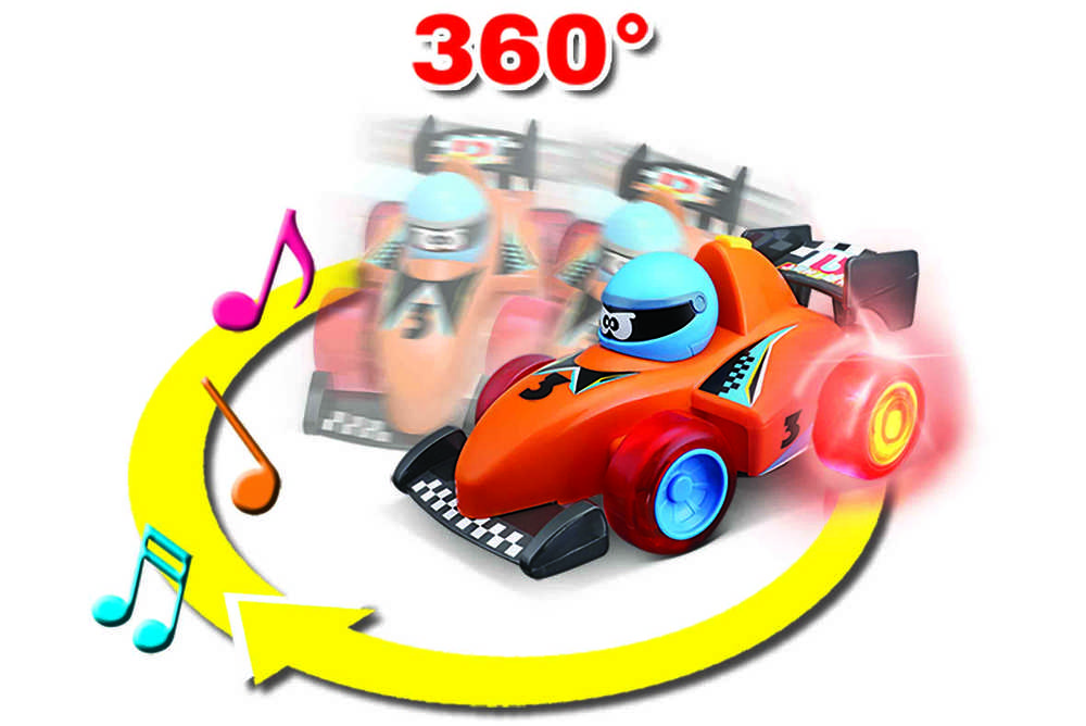 Bb Junior BBJUNIOR R/C valdomas lenktyninis automodelis, asort., 16-95003